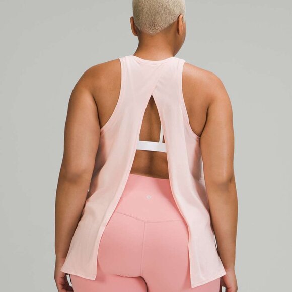 Lululemon All Tied Up Tank Top Pink Size 6 - Picture 4 of 9